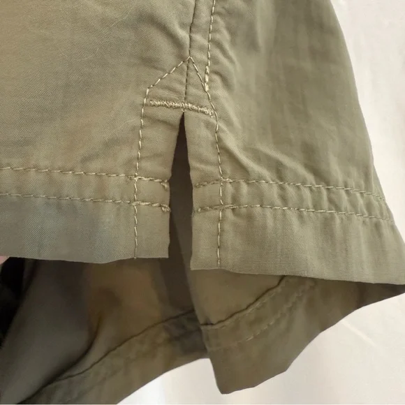 Columbia Olive Green Nylon Outdoor Shorts Quick Dry Medium - Picture 5 of 10